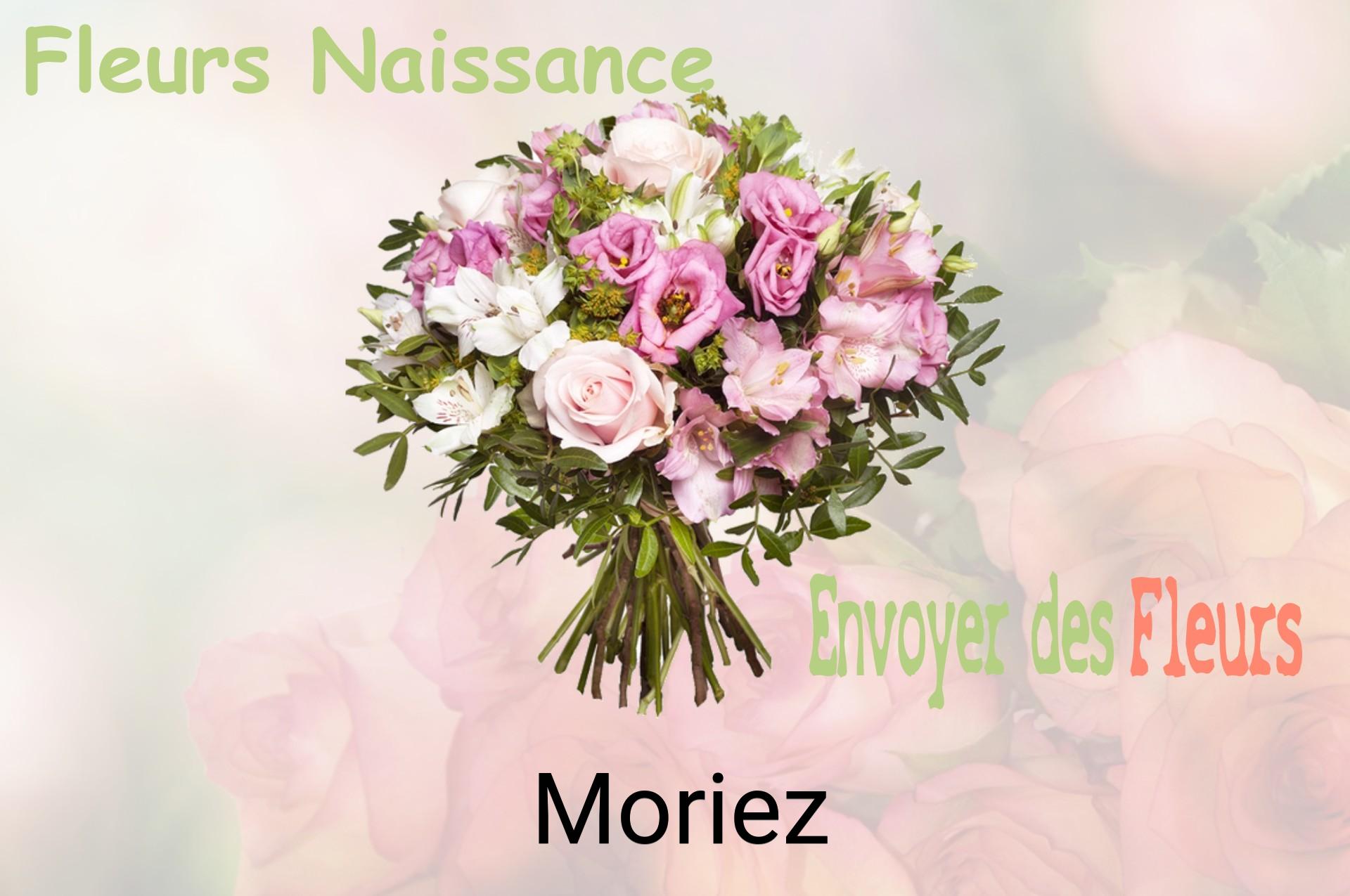 Bouquet de fleurs de naissance livré à Moriez