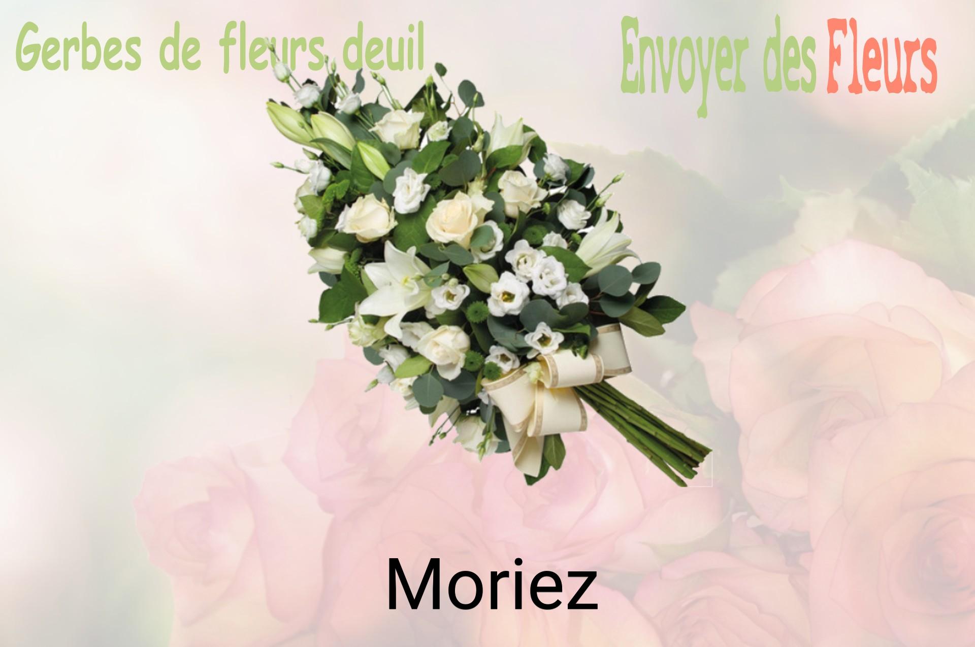 Gerbe de fleurs de deuil livrée à Moriez
